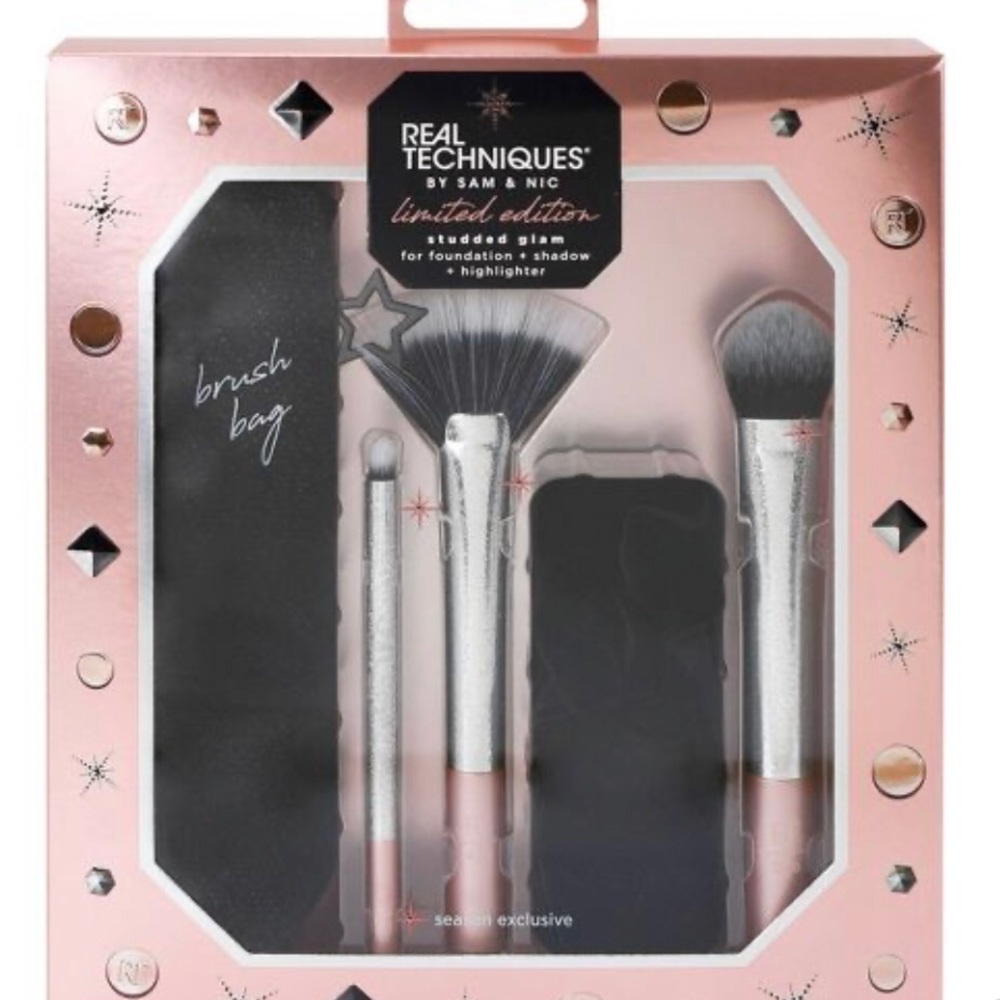 Real Techniques Studded Glam Brush Gift Set